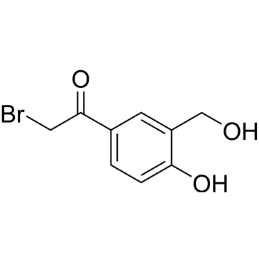 2-Bromo-1-[4-hydroxy-3-(hydroxymethyl)phenyl]ethan-1-one